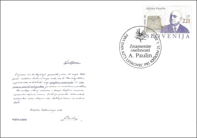 ZNAMENITE OSEBNOSTI - ALFONZ PAULIN